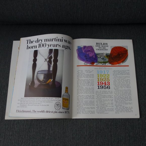 Vintage WHL Official Magazine Denver Spurs 1970-1971 - Picture 15 of 16